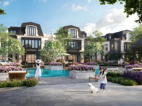 Tampak Depan Rumah Bellefont East Gading Serpong